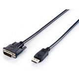 Utrusta 119336 DisplayPort till DVI-D dubbel-länkvidekabel, m m, 2m, svart