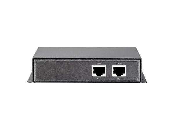 Levelone levelone por-0200 fast ethernet network repeater, 2x fe, poe-plus 802.3at, 200m