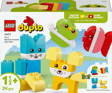 Lego Duplo 10477 3-in-1 meine ersten kreativen Haustiere