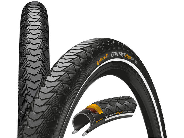 Continental Fietsband Kontakt plus Refleksion Black 26x1.75 City Bike Wire Band 47-559