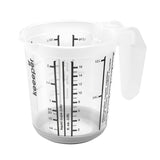 Keeper Messbecher Anti-Rutsch 0,5l grau