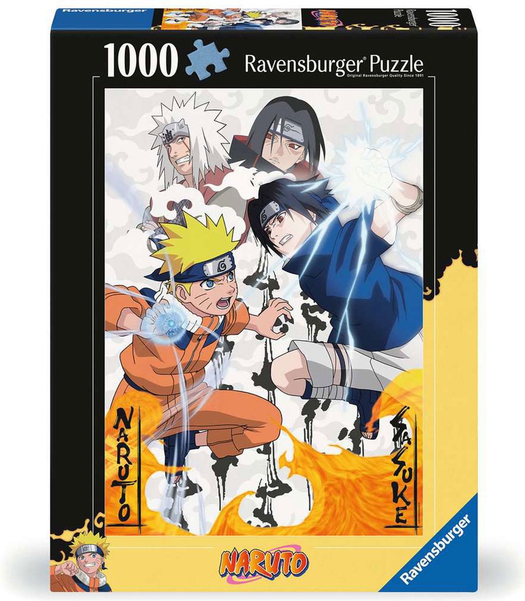 Ravensburger Pluzzle Naruto gegen Sasuke, 1000st.