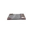 Basic Marmor-Schneidebrett 21x29x1 cm grau
