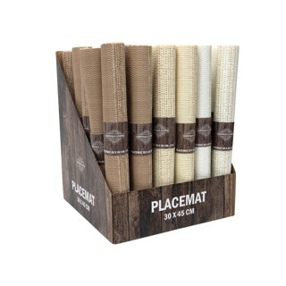 Tischset 30 x 45 cm Polyester 3 verschiedene Farben | 36 Stück