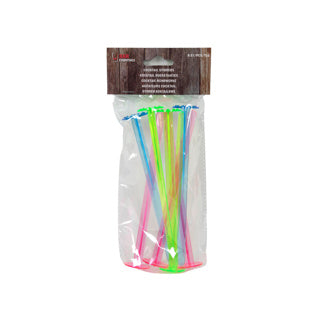 Küchengeräte Tonic-Stößel oder Cocktail-Stößel 8 Stück Länge 18 cm Kunststoff