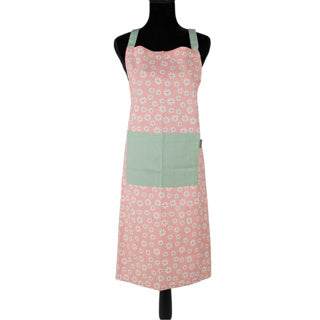 Daisy flowers schort roze 75x90 cm | 2 stuks