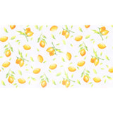 Zitrus-Tischdecke 138x220 cm | 2 Stk