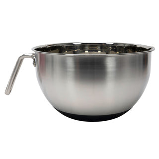 Keine Marke Edelstahl-Teigschüssel ø 24 cm mit Griff