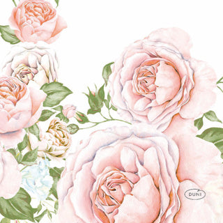 Duni Servietten Rose Glory 24x24 cm | 12 Stück