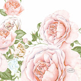 Duni Servietten Rose Glory 24x24 cm | 12 Stück