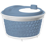 Rotho Frischsalatschleuder – 4,5 Liter – Horizontblau