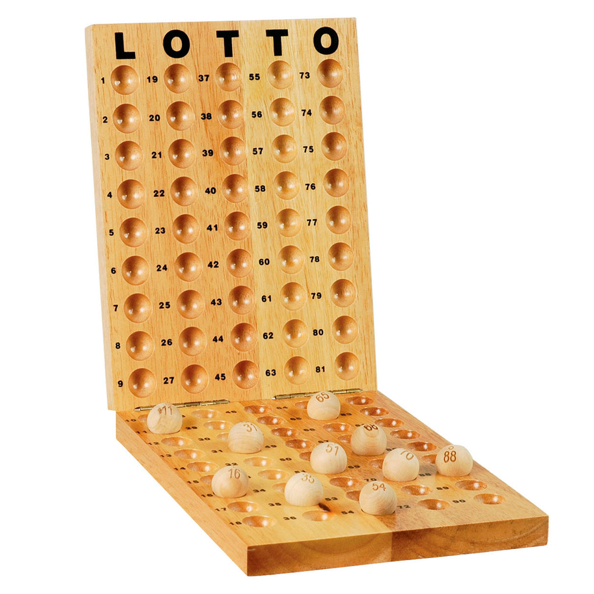 Lotto-Bingo-Rolle