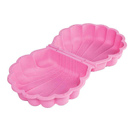 Sandkasten mit Deckelschale 87 x 78 x 18 cm rosa