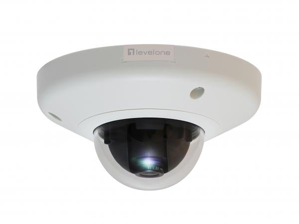 Levelone FCS-3065 Fixed-Dome-Netzwerkkamera 5 Megapixel PoE 802.3af WDR