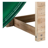 Swingking Mari kleiner Spielplatz mit Slide Hout Naturel Green