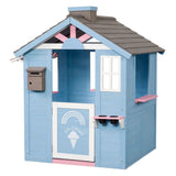 Swinging Swinging Wooden Playhouse glace