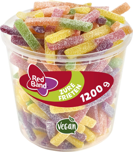 Rote Band-Sauer-Pommes (100 Stück)