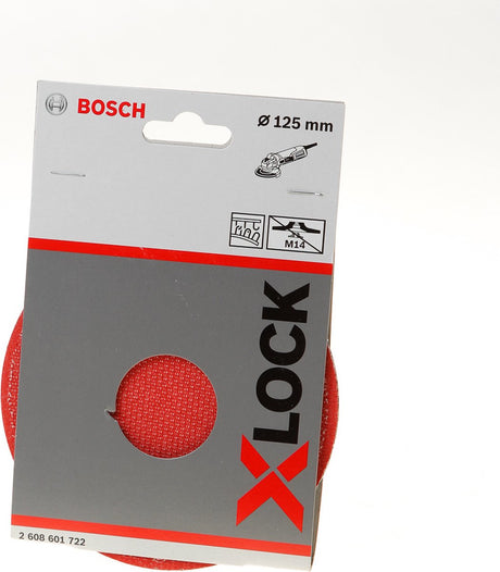Bosch 2608601722 x-lock steunschijf met klithechting - 125mm