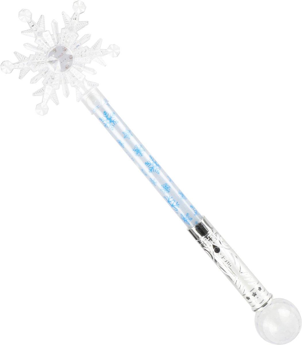 Toi-Toys Ice Princess Magic Zauberstab Schneeflocken mit Licht