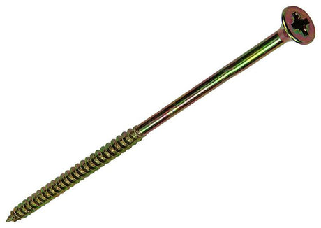 Mack 1006987 - spaanplaatschroef vz kop geelverzinkt 50st 6 x 140mm | 3 stuks