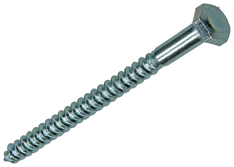 Mack 1007034 - houtdraadbout staal verzinkt 100 st 6 x 80 mm | 1 stuks