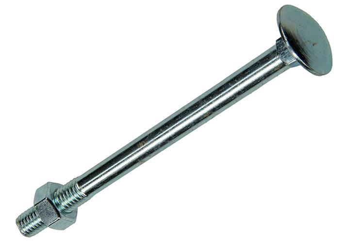 Mack 1007063 - houtbout + moer verzinkt 50 st8 x 100 mm | 1 stuks