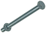 Mack 1007086 - tapbout + moer verzinkt 25 st 10 x 120 mm | 1 stuks