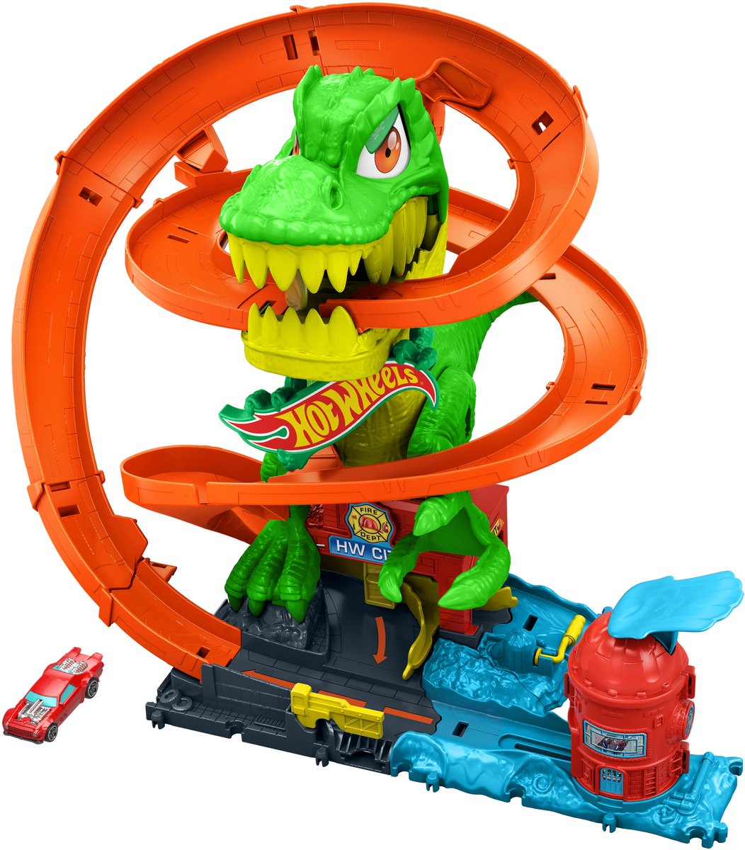 Hot Wheels T-Rex Fiery Battle – Rundstrecke