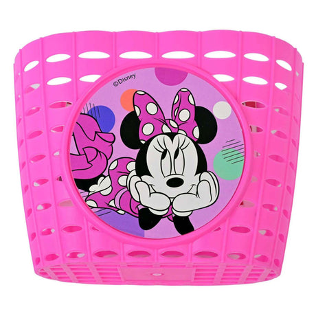 Disney PVC-Korb Minnie Maus rosa