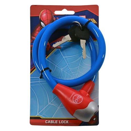 Spiderman-Fahrradschloss 12 mm – 65 cm lang