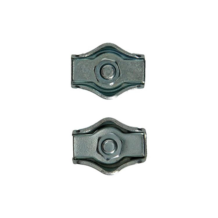 Mack 1008478 - 2 staaldraadklemmen 3mm simplex verzinkt | 10 stuks