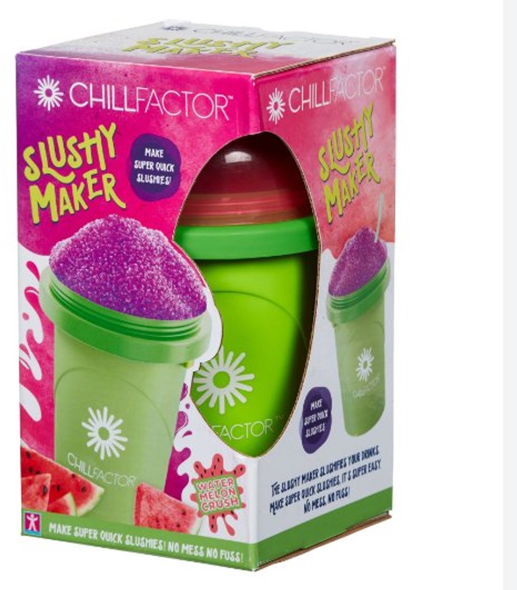 Chillfactor Slushy Maker fruchtiger Wassermelonen-Crush | 3 Stück