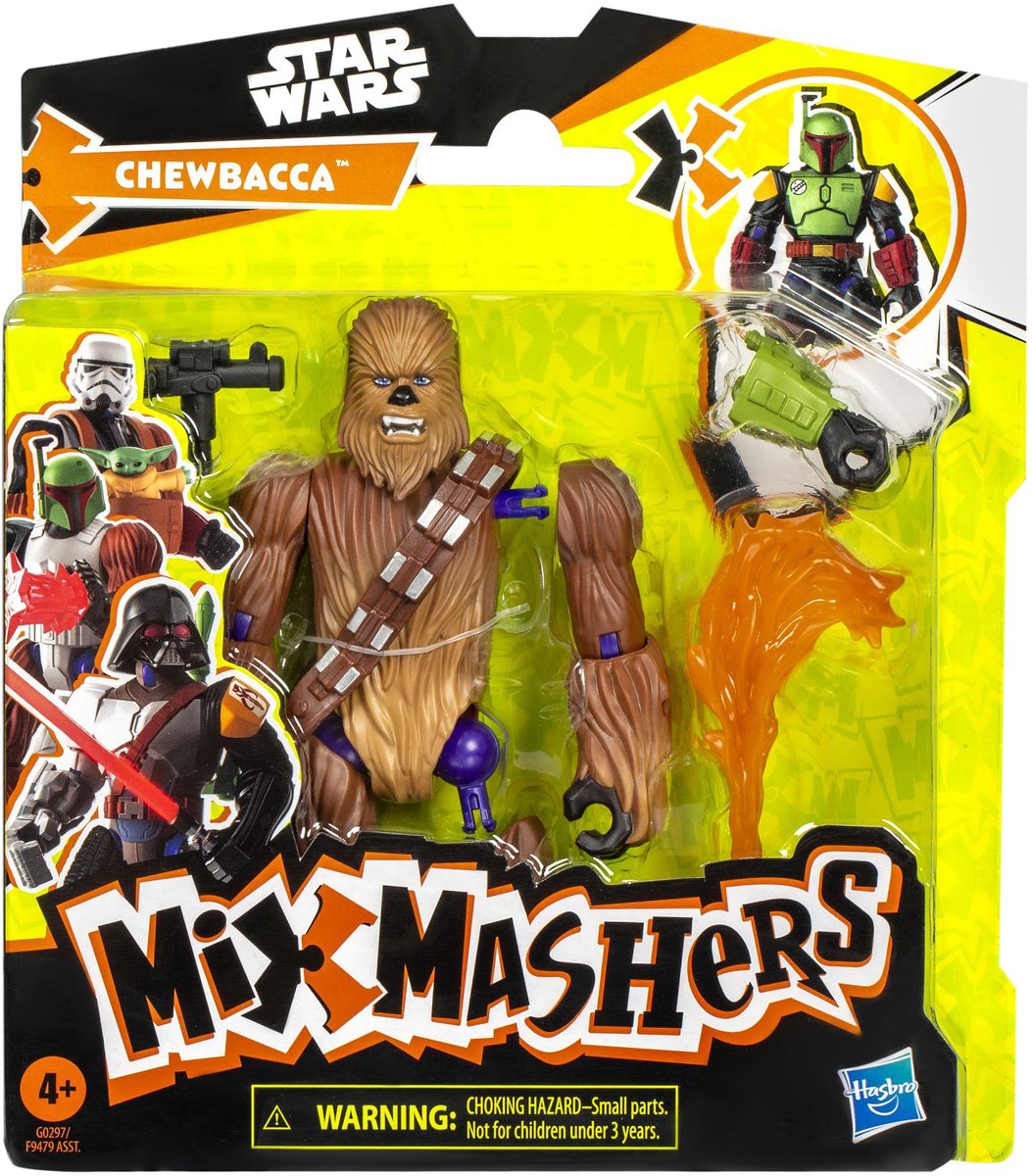 Star Wars Hasbro Figur Chewbacca – Mixmashers Spielzeugfigur.