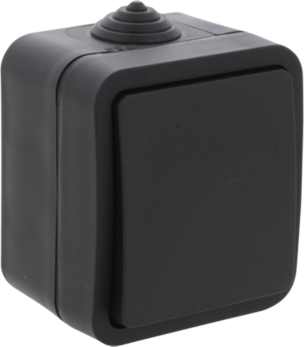 Q-Link Aufputzschalter - Schalter - Schwarz