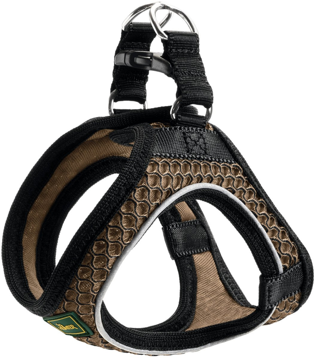 Hunter Geschirr Hilo Comfort braun – Hundegeschirr – XS S 37–42 40–46 cm