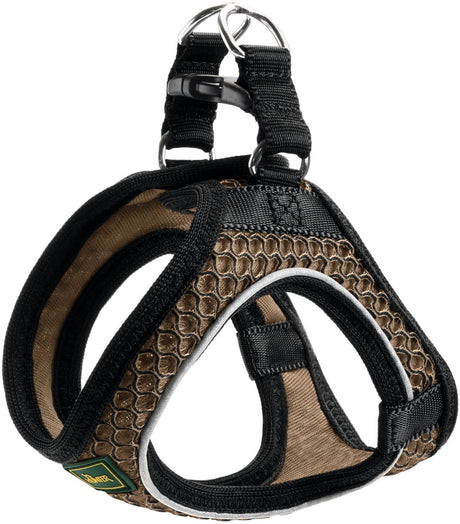 Hunter Geschirr Hilo Comfort braun – Hundegeschirr – S M 48–55 52–58 cm