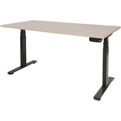 Bureau schaffenburg 25 mm eiken zwart