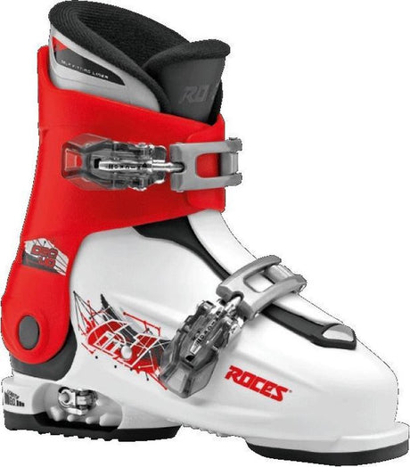 Roces - idea up - Skischuhe - Kinder - 19,0-22,0 (30-35) - Weiß - Rot - Schwarz