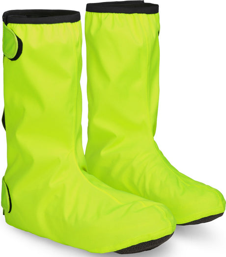 Gripgrab – dryfoot 2 wasserdichte Alltags-Fahrrad-Überschuhe, wasserdichte Fahrrad-Überschuhe, Schuhüberzüge – gelbe Warnschutz – Größe XXXL (48 49)