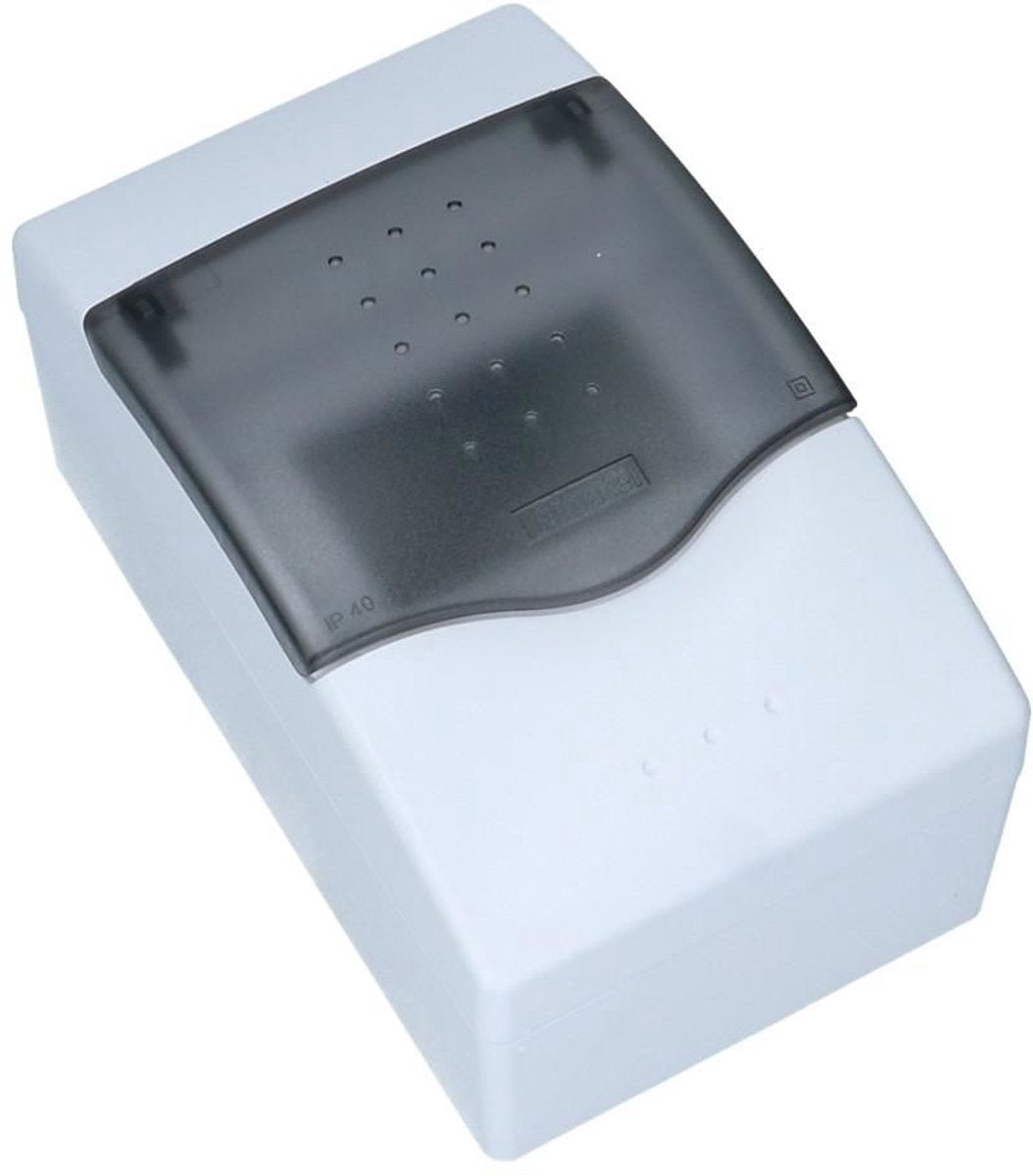 Famatel kopp Aufputzschrank für 4 Module mit transparenter Tür
