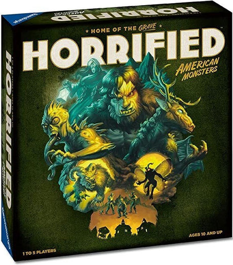 Ravensburger Horrified: American Monsters – Brettspiel