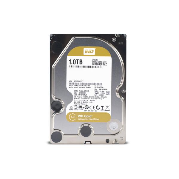 Western Digital wd1005fbyz Rechenzentrumsfestplatte, 1 TB, 3,5, SATA3, 7200 U/min, 128 MB, 184 Mibit/s