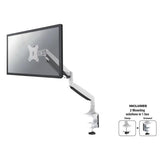 Neomounts nm-d750white TV-Monitor, voll bewegliche Tisch-Gasfederhalterung, 10–32, 9 kg, Höhe