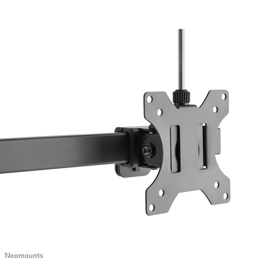 Neomounts FPMA-D865DBlack Flatscreen BureAuteun, 2x 10-27, 12 kg, 35-46 cm, 75x75 100x