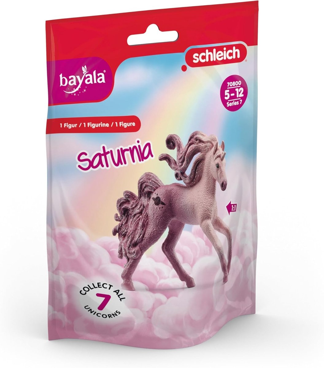 Schleich Bayala Sammlerstück Einhorn Saturnia – Spielzeug-Einhornfigur.