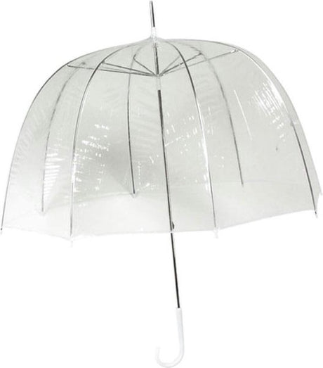 Impliva Kuppelschirm – 75 cm Durchmesser – transparent