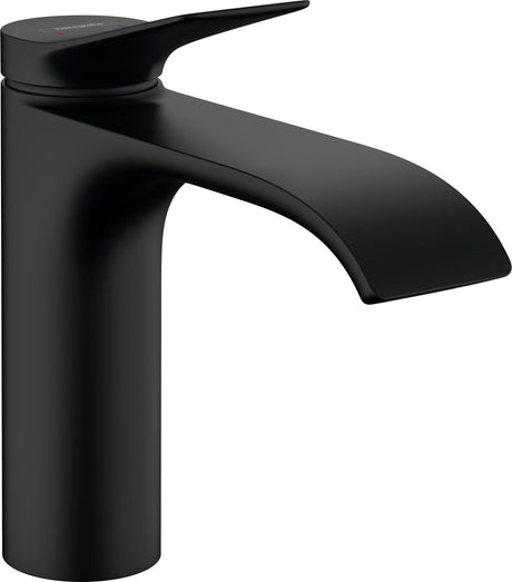 Hansgrohe Vivinis Einhebel-Waschtischmischer 110 mit ausziehbarem Ablaufgarnitur mattschwarz
