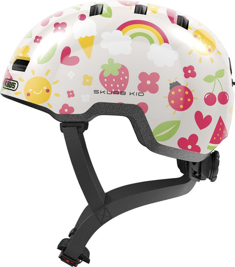 Abus Skurb Kid - Fahrradhelm - Kinder Creme Sommer M (50 - 55 cm)