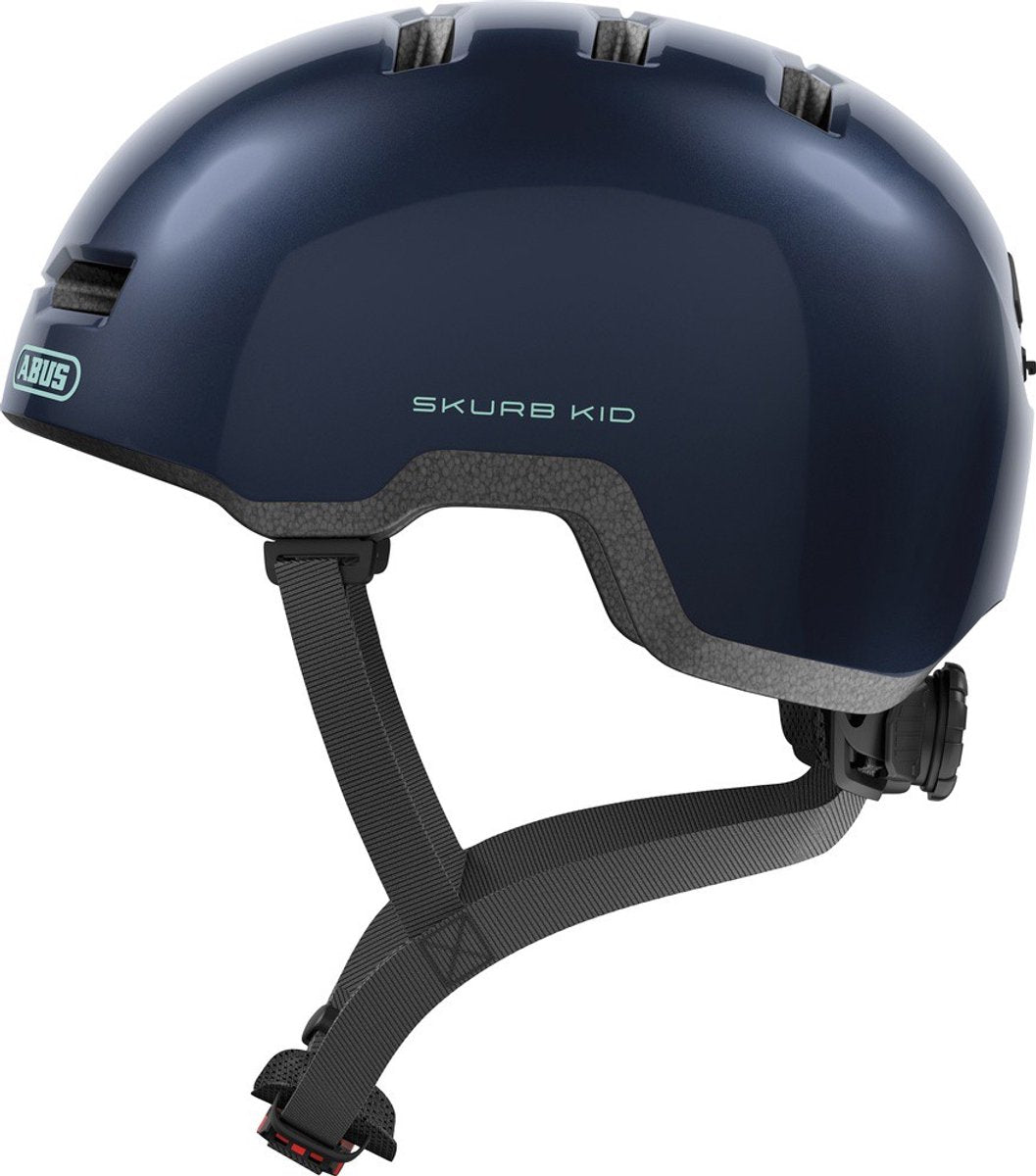 Abus Skurb Kid - Fahrradhelm - Kinder Nachtblau M (50 - 55 cm)