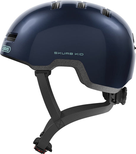 Abus Skurb Kid - Fahrradhelm - Kinder Nachtblau M (50 - 55 cm)